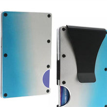 Gradient Metal Card Holder