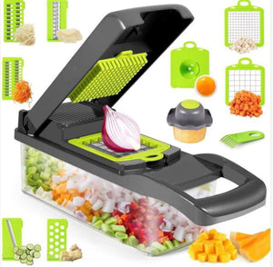 12-in-1 Manual Veggie Chopper