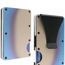 Gradient Metal Card Holder