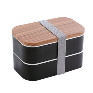 Wood Look Lunch Box (Microwavable)