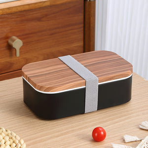 Wood Look Lunch Box (Microwavable)